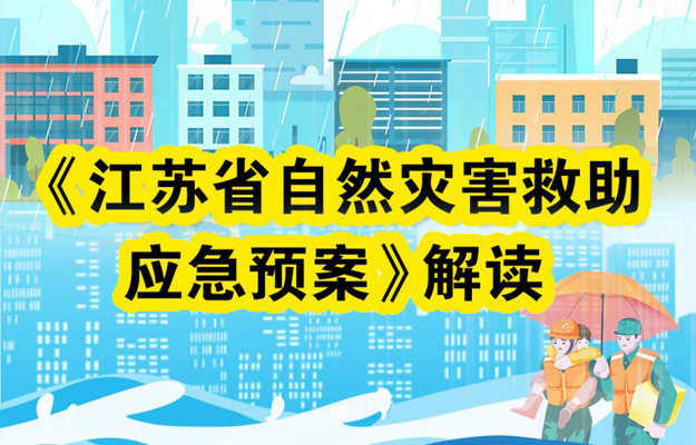 一图读懂:《江苏省自然灾害救助应急预案》