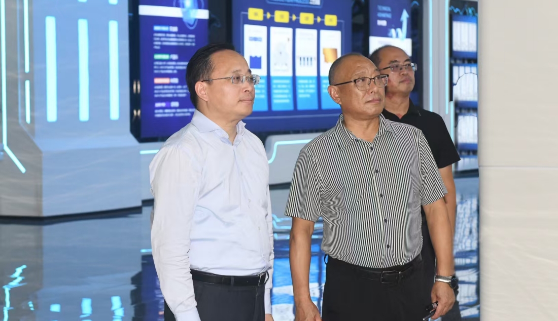 市领导调研推进省市重大产业项目建设